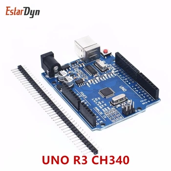 

One set UNO R3 CH340G+MEGA328P Chip 16Mhz UNO R3 black/blue/red for arduino uno r3