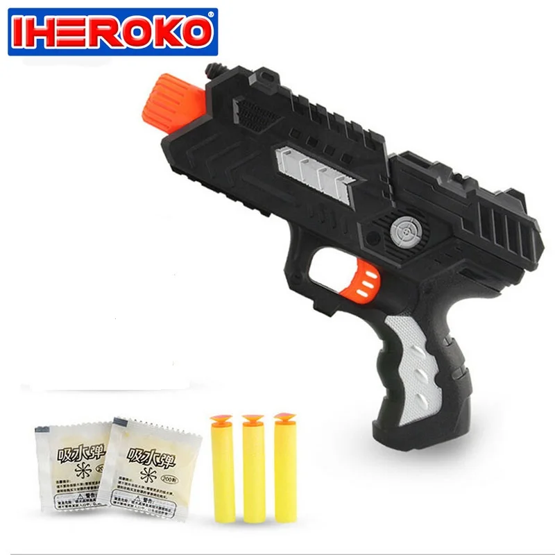 Children Kids Water Crystal Gun 2 in 1 Paintball Soft Bullet Kids Toy