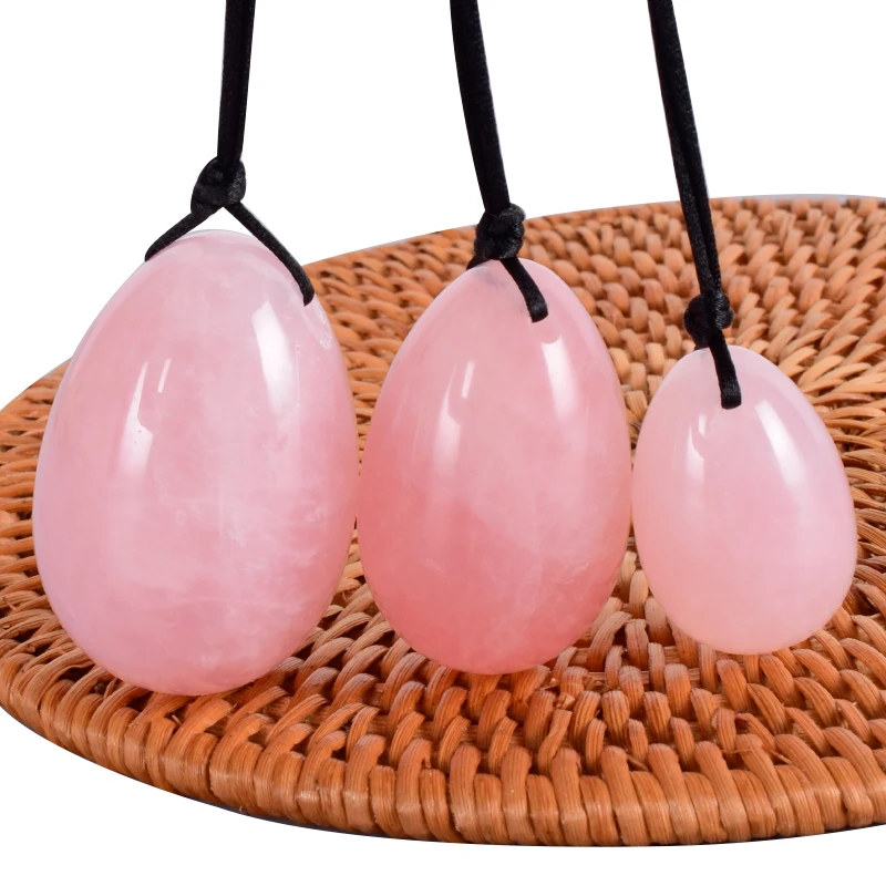 Drill Natural Rose Quartz Yoni Egg Natural Mineral Quartz Healing Massage Ball Jade Eggs Kegel Exercise Pelvic Floor Muscle Drill Natural Rose Quartz Yoni Egg Natural Mineral Quartz Healing Massage Ball Jade Eggs Kegel Exercise Pelvic Floor Muscle