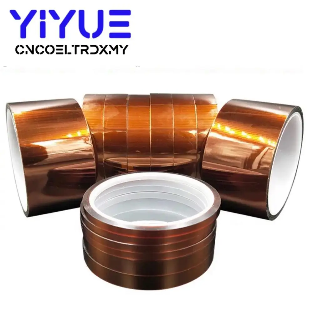 

30 Meters Adhesive Tape Polyimide Thermal Protection Insulation Heat Resistant Anti Static High Temperature Film Tape
