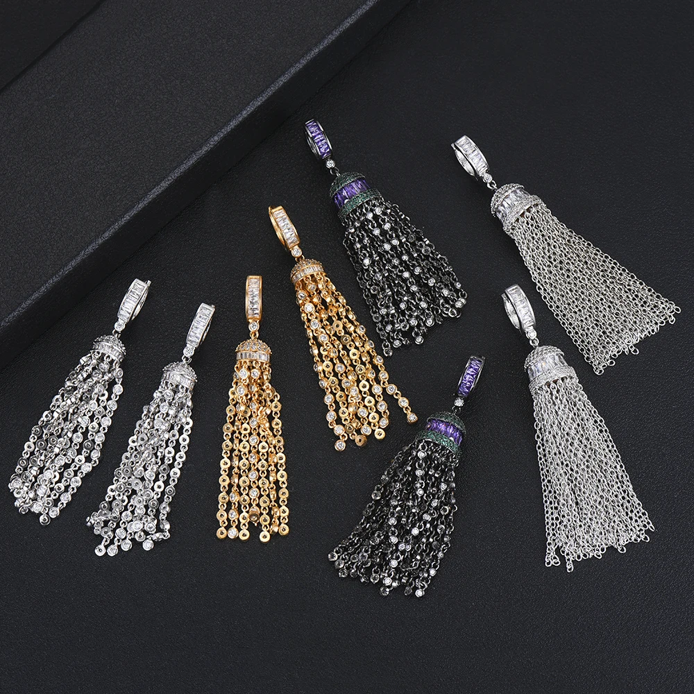 Женские Висячие серьги boucle d'oreille Модные Цепочки Ювелирные изделия для женщин