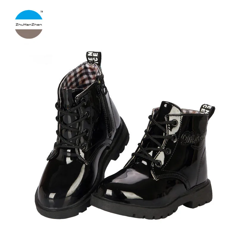 

2018 1 to 11 years old children's martin boots fashion baby girls boots lace-up princess shoes high quality brand casual shoes
