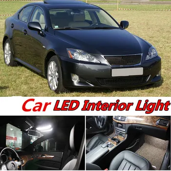 

Tcart 10pcs shipping Error Free Auto LED Bulbs Car Interior Light Dome Lamps Kit Lighting For Lexus IS250 accessories 2006-2013