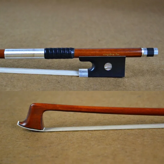 Best price at $308 Cheap Tourte Model MAESTRO Silver PERNAMBUCO VIOLIN Bow! High Density and Good Quality, Unbleached Horse Hair, 4/4 Galley Bow Hurry!