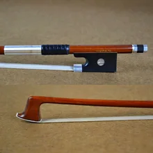 Tourte Model MAESTRO Silver PERNAMBUCO VIOLIN Bow! High Density and Good Quality, Unbleached Horse Hair, 4/4 Galley Bow Hurry!