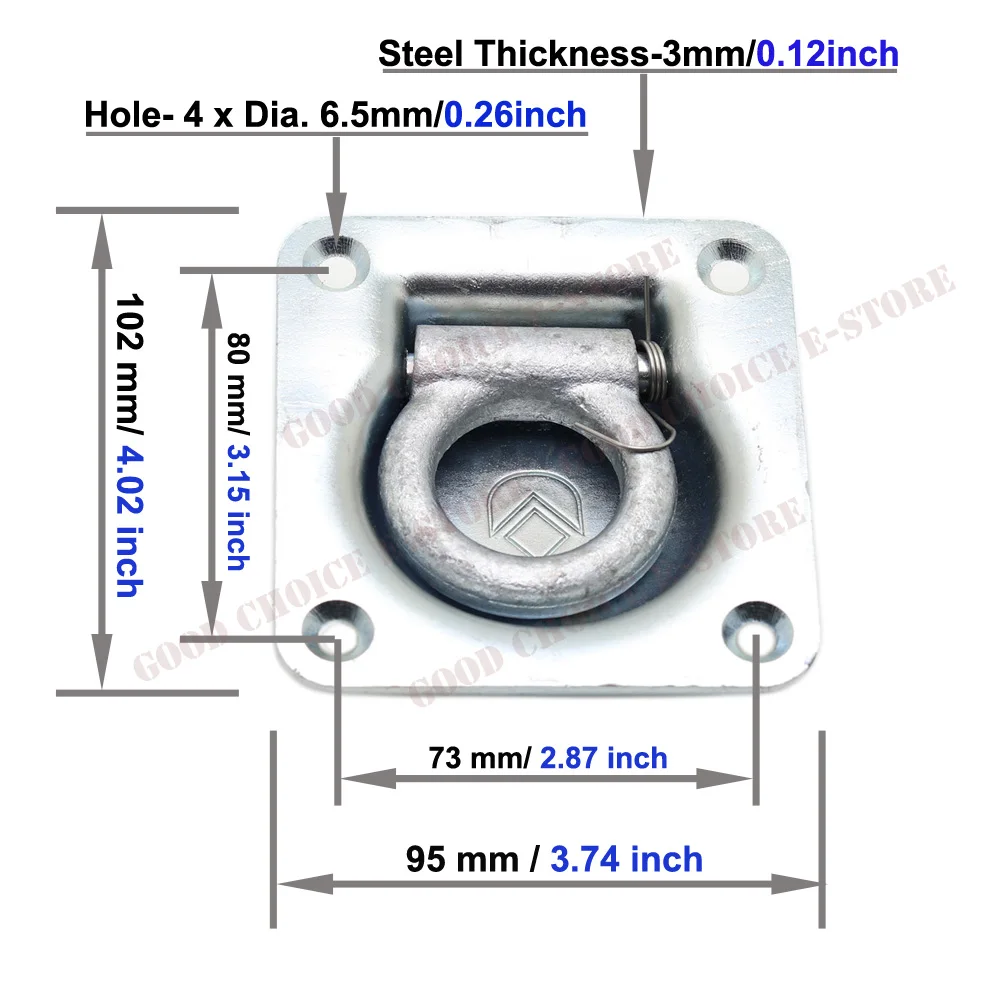 Sale > recessed tie down anchors for concrete > in stock