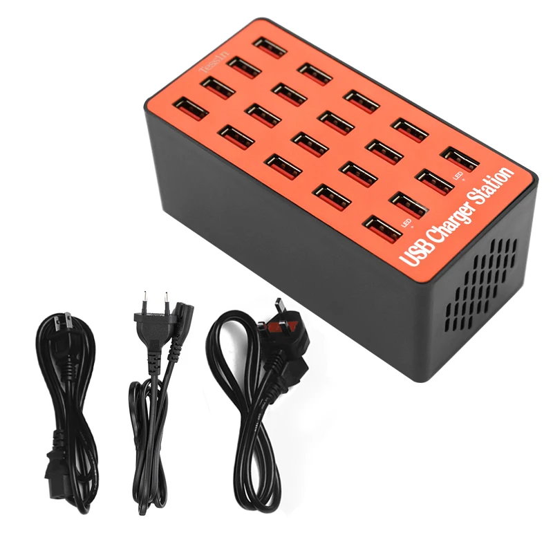 INGMAYA 20 портов USB зарядное устройство 5V18A светодиодный зарядная станция 2.4A для iPhone iPad samsung huawei Nexus Mi Oneplus адаптер питания