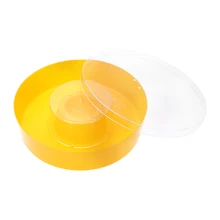 1 шт. круглая кормушка для пчел креативная портативная прочная поилка для пчеловодства инструмент для пчеловодства подача воды для пчеловодства