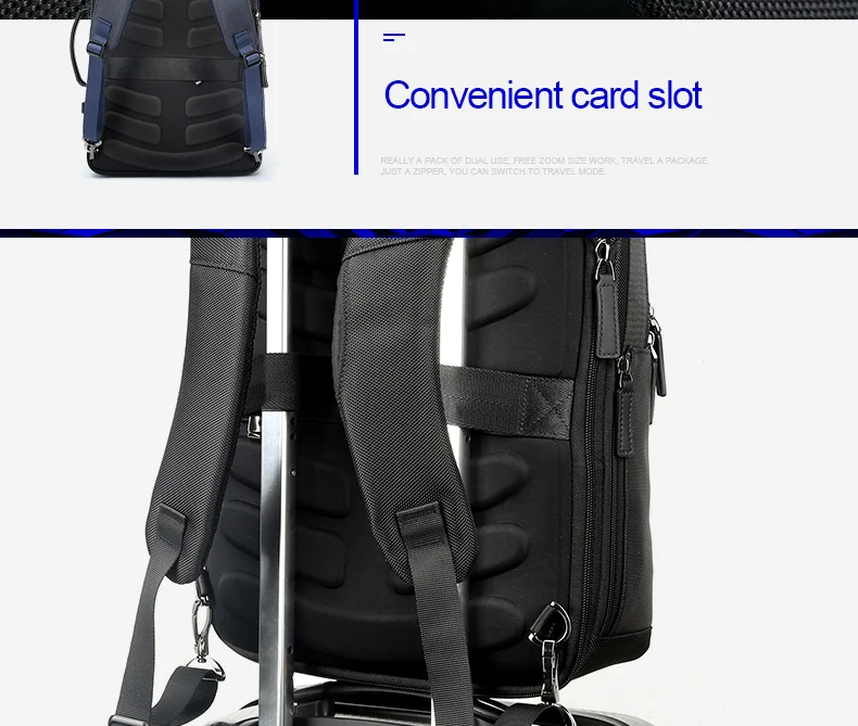 BOPAI, новинка, дизайнерские рюкзаки для мужчин, Большая вместительная мужская сумка, модный бизнес рюкзак для ноутбука, 15,6 дюймов