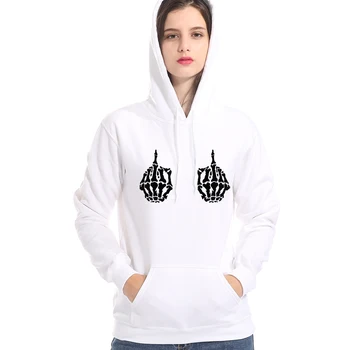 

Women's Sweatshirt Autumn Winter Brand Clothes 2019 Hot Sale Hip Hop Hoody Skull Punk Streetwear Hoodies For Lady Gothic Tops
