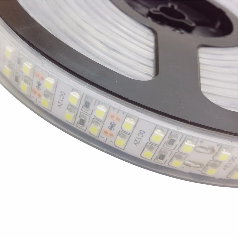 DC 12V 600Led 120led/m Водонепроницаемая SMD 5050 RGB теплая белая светодиодная лента