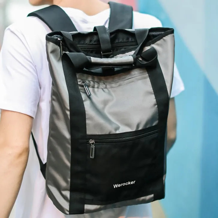 

2019 hot sell free shipping Patchwork Backpack Women Large Capacity Waterproof sturdy school teenager laptop Backpack