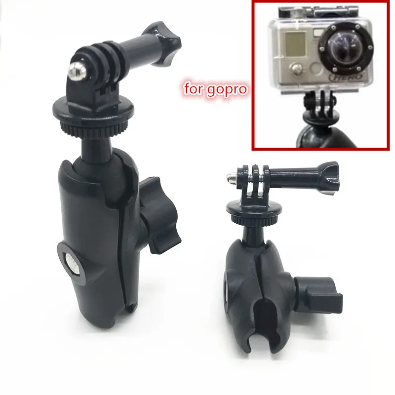 1" Inch (25mm) Ball with 1/4inch 20 Threaded Stud and Gopro Tripod