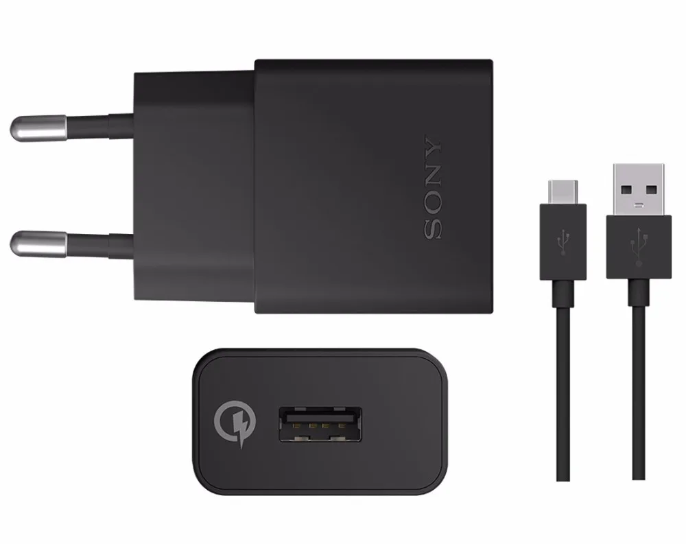 Зарядное устройство UCH10 с кабелем UCB11 для Sony Xperia X XA Z4 Z5 Z3 +|travel charge|quick chargercharger quick