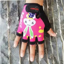 BACHASH перчатки Половина Finger дышащий Открытый MTB дорожный велосипед перчатки детские спортивные перчатки варежки для мальчиков девочек