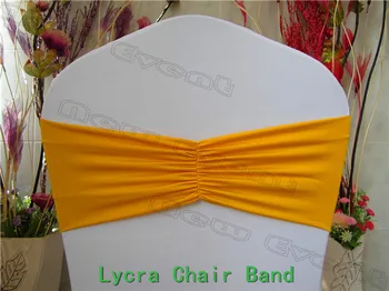 

1/2---100pcs Ruffled Spandex Bands/Lycra Band/Expand Bands/spandex chair /Chair cover For Wedding & Banquet Decoration