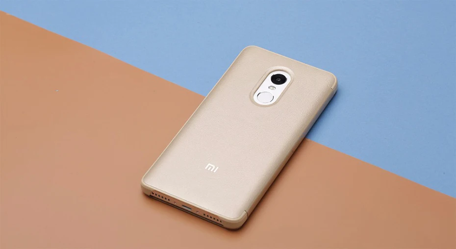 Xiaomi Redmi Note 4X Case Original Redmi note4X Case Cover Intelligent Display Protective Cover Magnetic PU Flip Smart Cases (9)