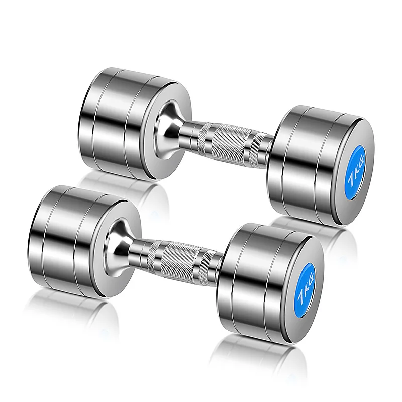 high quality pure steel dumbbell, 10kgs dumbbell*2pcs, dumbbell fitness(pair)