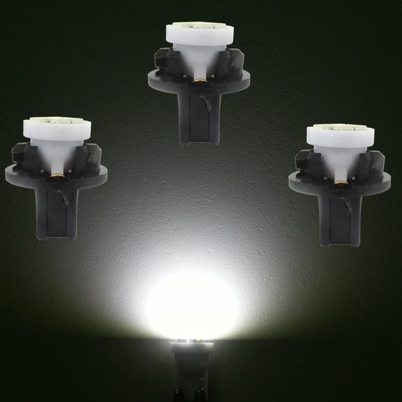 WLJH 6 шт. Авто T10 Светодиодная лампа Светодиодный 10 W5W 194 разъем клиновидный WY5W