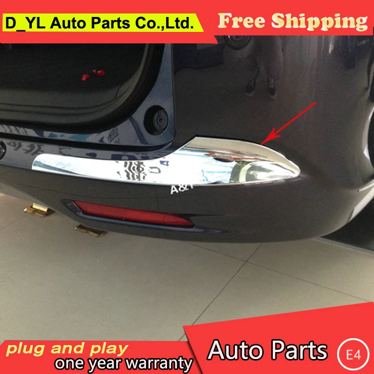 Chrome Rear Bumper Protector trim Fit For 2015 Honda Odyssey high