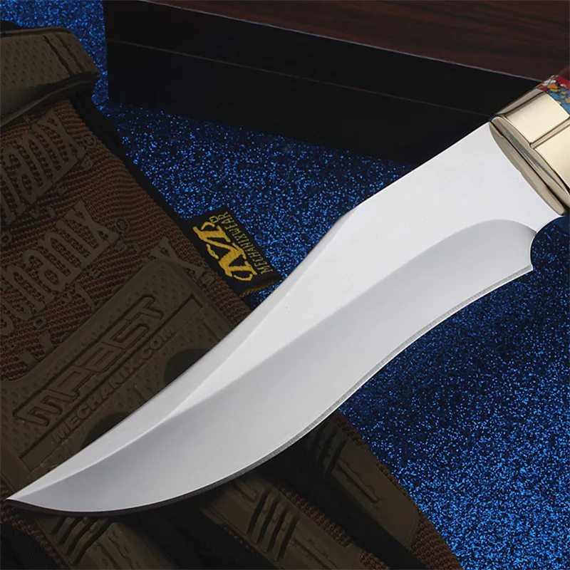 Новинка Горячая распродажа Открытый кемпинг самообороны фиксированный тактический военный нож выживания в пустыне подарок коллекция охотничьих ножей
