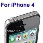DHL Free Shipping bling Diamond Earrings Stud 3.5mm Anti-Dust Plug for iPhone 4/4S 100pcs/lot | Мобильные телефоны и