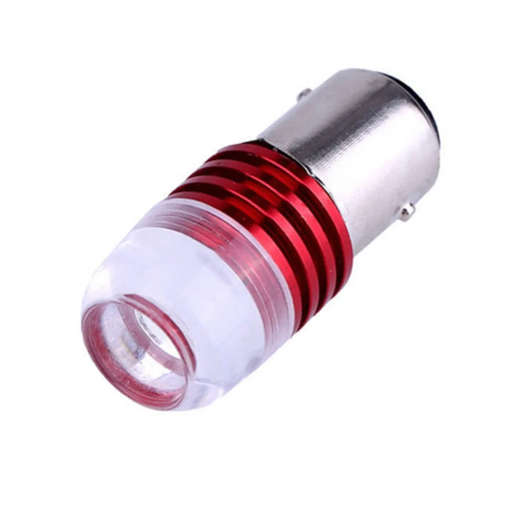 

Distinctive 1Pcs 1157 BA15D 1154 2057 2357 2397 LED Bulb for Car Tail Stop Brake Light Red DC 12V