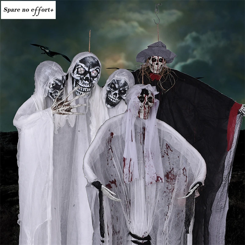 

Grim Reaper Ghosts Skull Skeleton Halloween Decorations Devil Horror Halloween Ghosts Scary Props Halloween Creepy Ghosts 2M