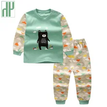 0-3T children clothing panda elephant tiger toddler boys clothing costume Kids boutique girls clothing Casual baby Tracksuit set