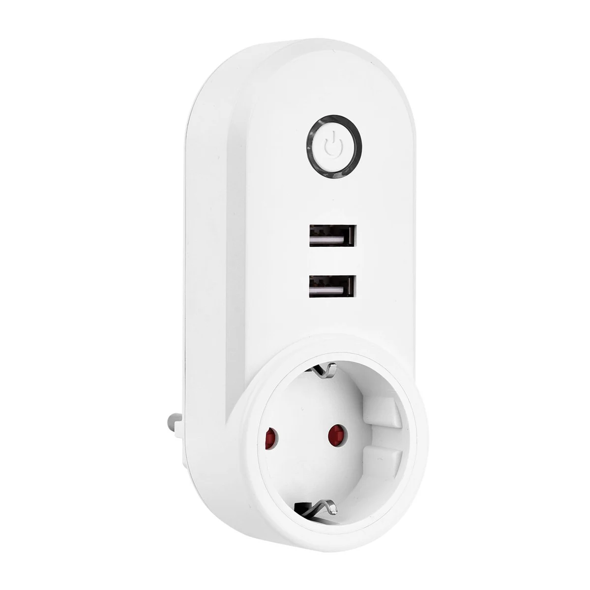 Умная розетка Wi Fi Smart Plug 2 usb порта зарядного устройства таймер питания управление