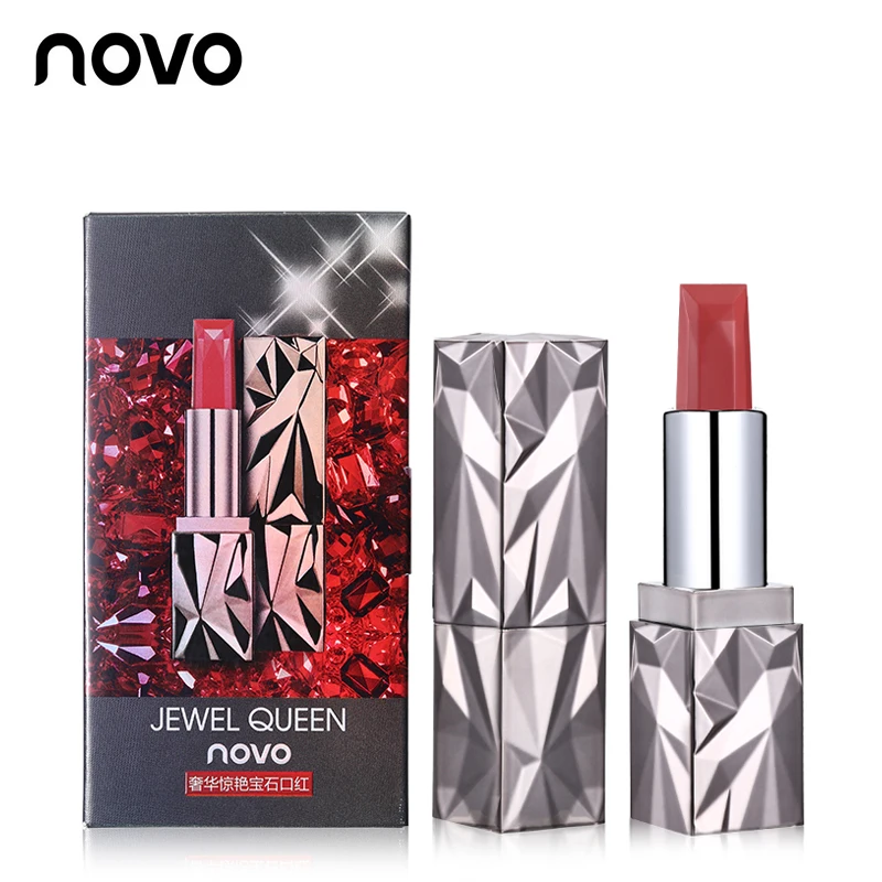 

Novo Brand 6 Color Matte Lipstick Moisturizer Sexy Lip Stick Nude Waterproof Batom Makeup Rouge Beauty Lips Dazzling