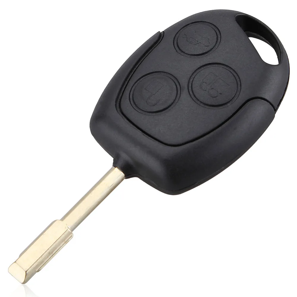 

3 Buttons Car Key 315/433MHZ Remote Entry Key Fob For Ford /Mondeo /Fiesta /Focus /Ka Transit With Chip60 Car Key