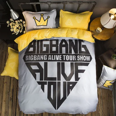 جديد طقم سرير لحاف طقم أغطية غطاء سرير الأوروبية نمط بالغين الاطفال نوم مجموعات الملكة/كامل حجم البوليستر سرير