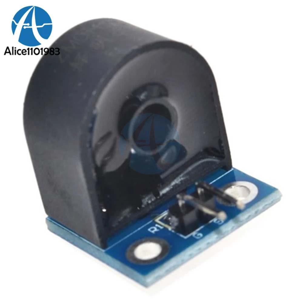 

ZMCT103C 5A Range Single Phase AC Micro Current Transformer Sensor Module Board for Arduino 5A Max 3000V Measure Epoxy Resin
