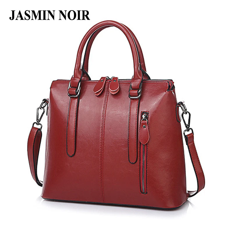 

Fashion New Brand Genuine Leather Women Handbag Simple Female Designer Shoulder Crossbody Bag Large Tote Bag for Office Ladies