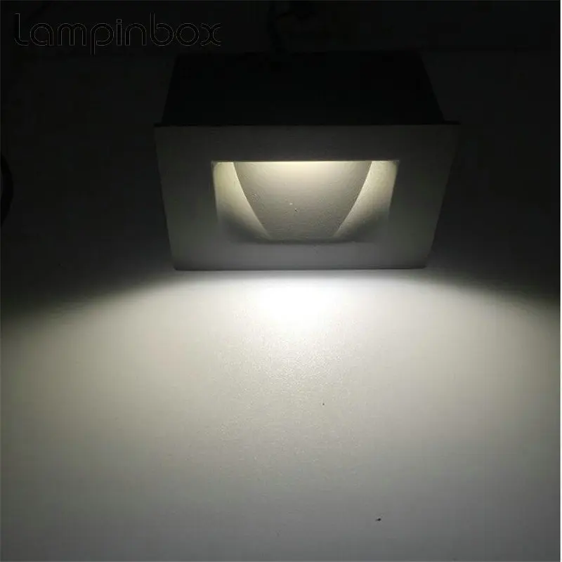 3W LED Corner Light Step Lamp Night Lights IP65 Waterproof Outdoor
