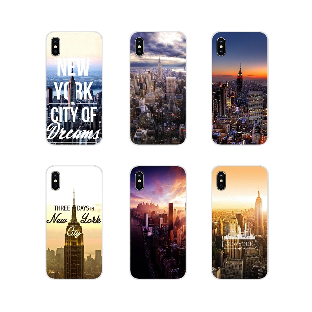 Чехлы для Apple iPhone X XR XS MAX 4 4S 5 5S 5C SE 6 6S 7 8 Plus ipod touch Нью-Йорк | Мобильные телефоны и