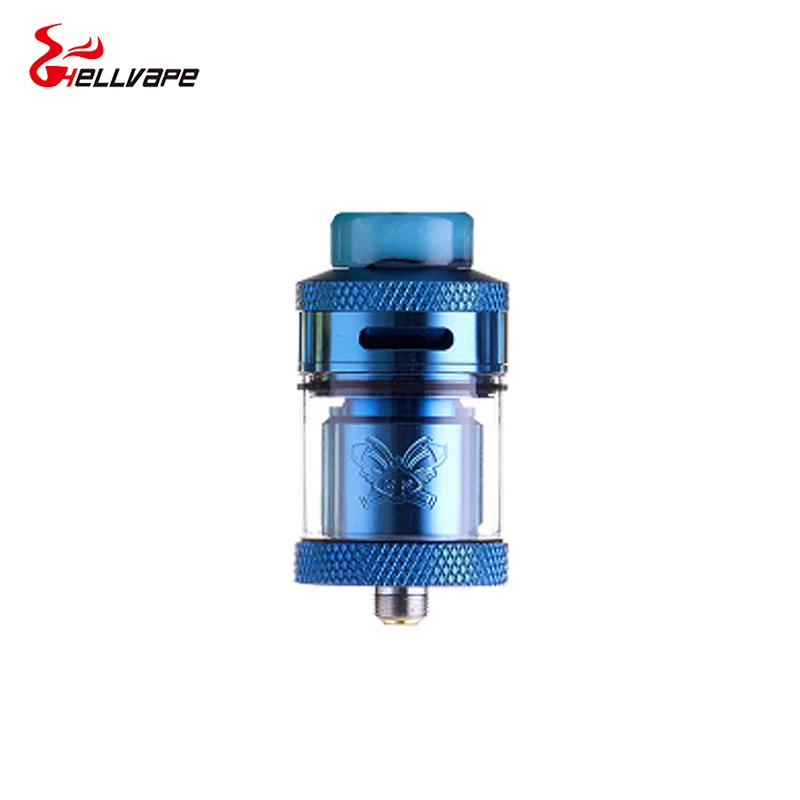 Атомайзер Hellvape Dead Rabbit RTA 25 мм 2 мл/4 5 мл rta с баком пузырьком одна/двойная катушка