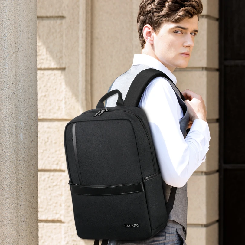 

BALANG Brand High Quality Men Big Capacity Backpack USB Charging port Bags Teenager Student Book Bag Waterproof Casual Packs