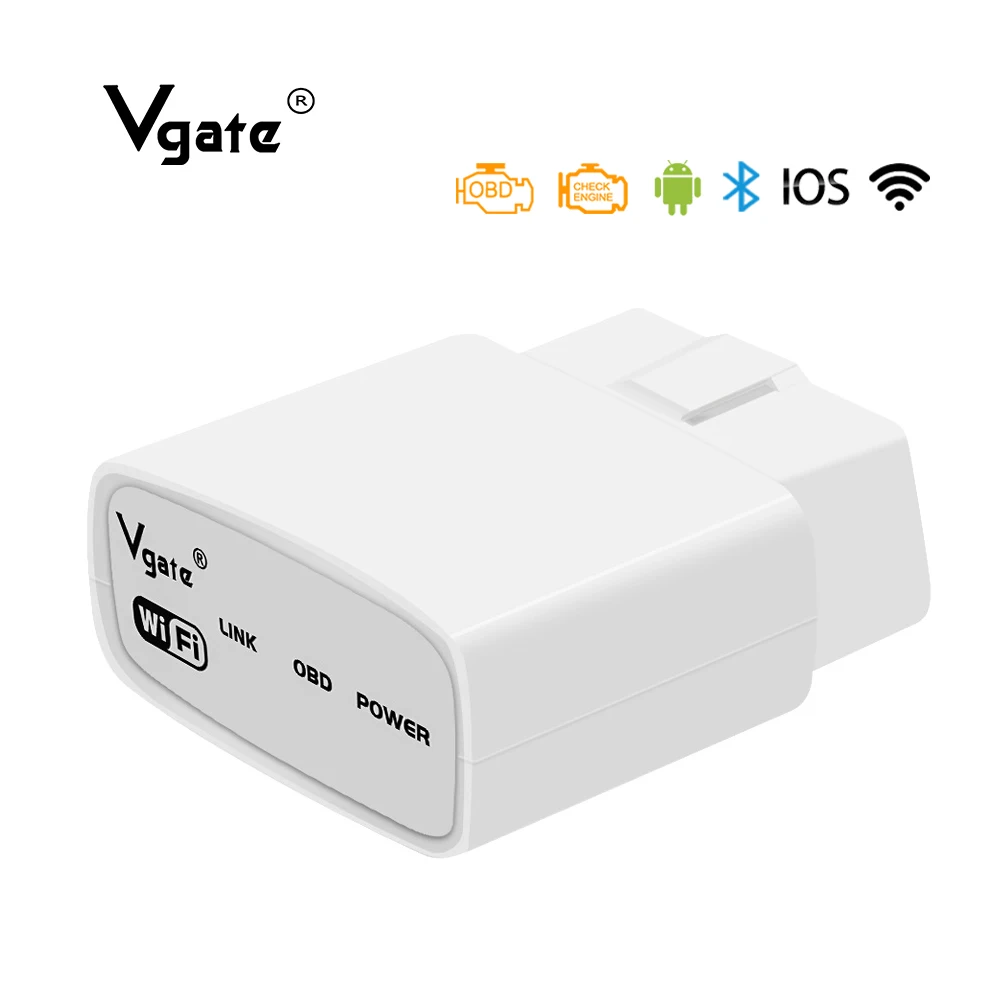 Vgate obd2 ELM327 Wifi/bluetooth диагностический интерфейс OBDII кодовый считыватель Авто OBD2 сканер ELM 327 сканер automotivo em portugue
