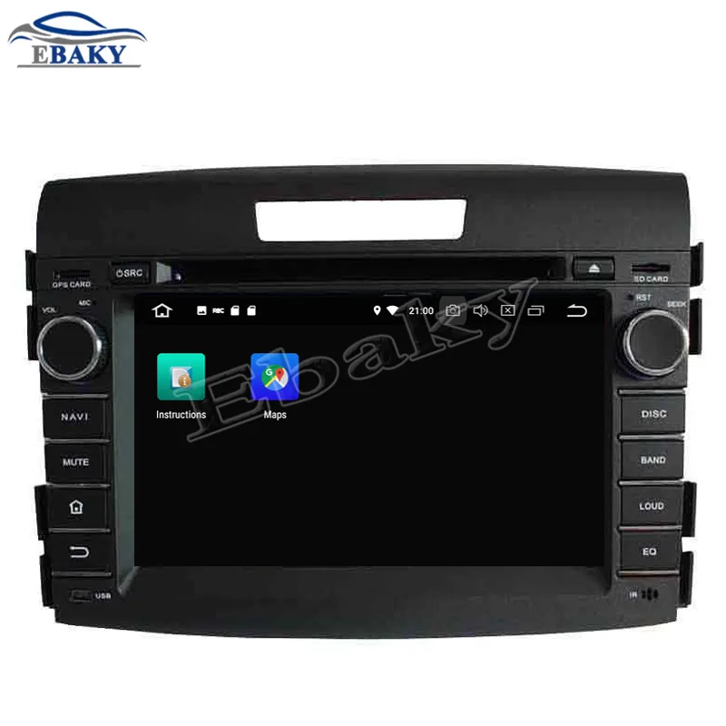 Best NaviTopia 7inch 4GB RAM 64GB ROM Octa Core Android 9.0 Car DVD Player For Honda CRV 2012/Bluetooth/GPS/WIFI 12