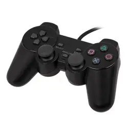 Универсальный проводной геймпад контроллер двойной шок дистанционного джойстик геймпады Joypad для Игровые приставки 2 PS2