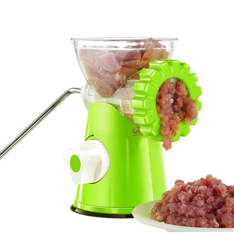 

Multi-Functional Manual Meat Nut Grinder Stainless Steel Blade Kitchen Accessories Cooking Machine Sausage Machine