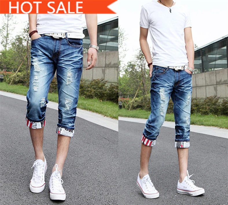 Three Quarter Length Jeans Mens atelieryuwa.ciao.jp