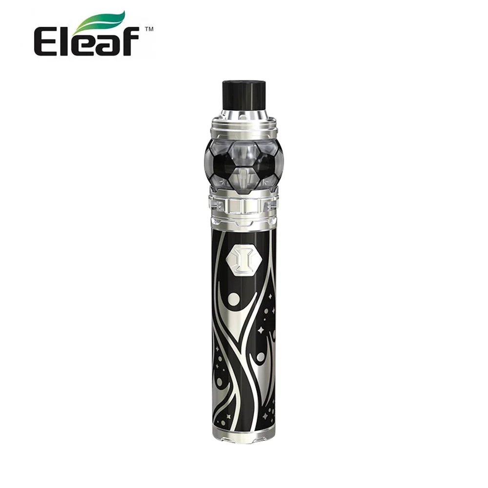 Eleaf iJust 3 WR версия Vape комплект с ELLO Duro атомайзер 3000 мАч 7,5 мл 80 Вт макс электронная сигарета айджаст 3 KIT - Цвет: Black Silver