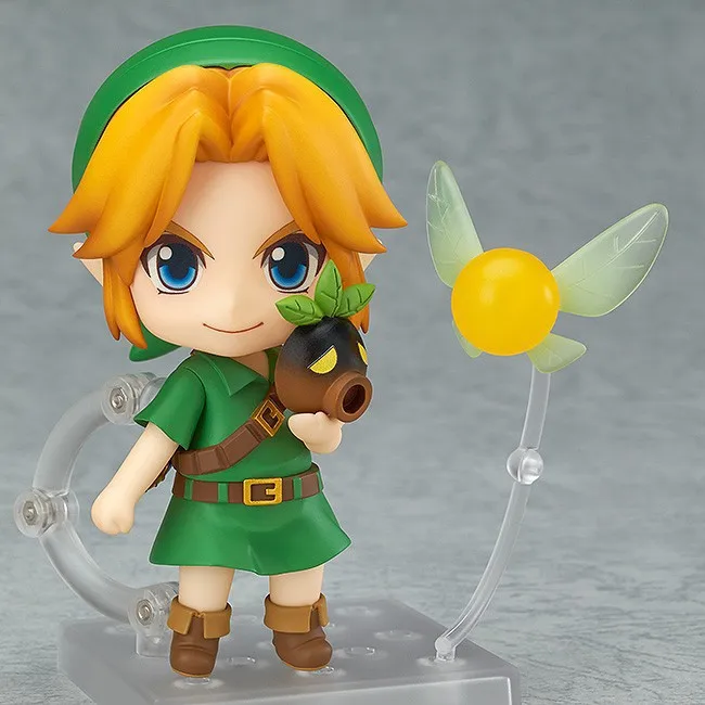 

Cute Nendoroid The Legend of Zelda Link Majora's Mask 3D Ver. #553 PVC Action Figure Collectible Model Toy 4" 10cm