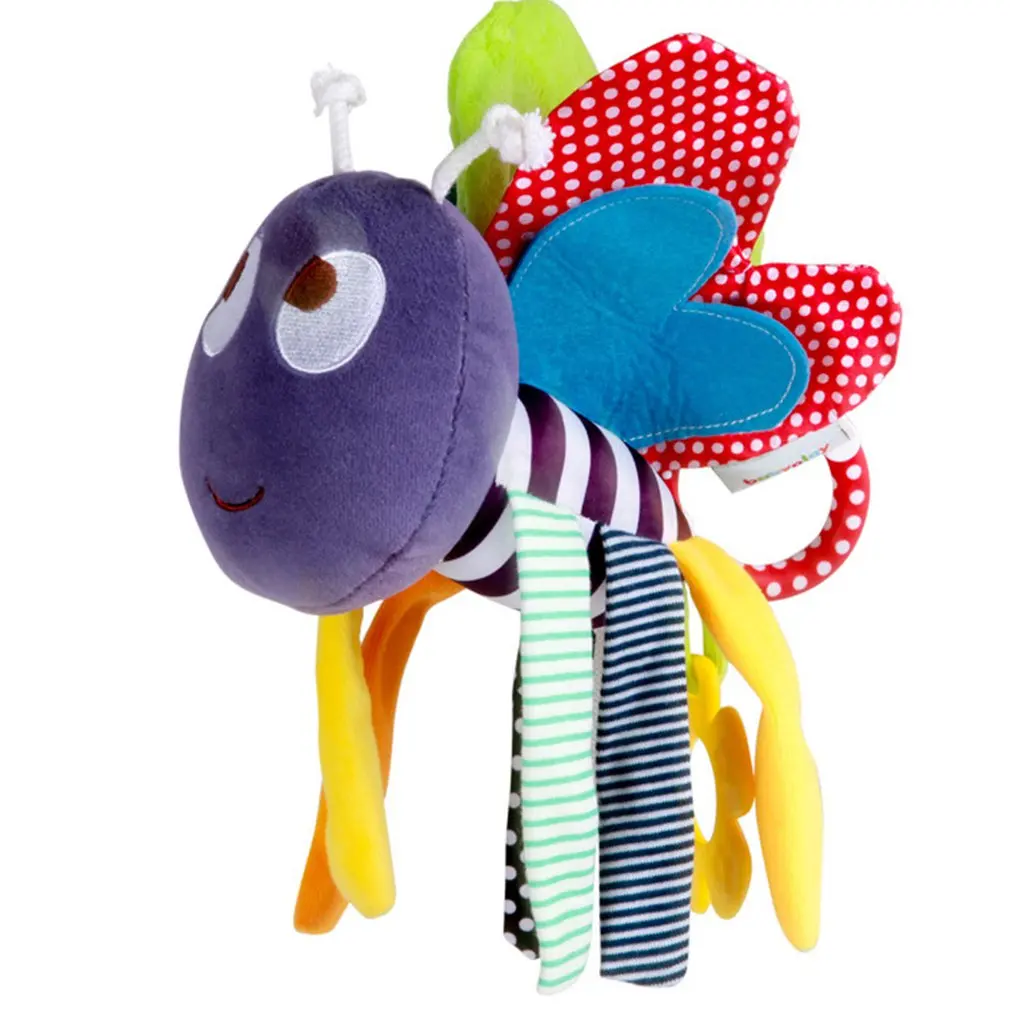 

Soft cute baby toy sleeping appease animal stuffed doll plush cartoon bee dolls for girls toys for children Christmas Gift