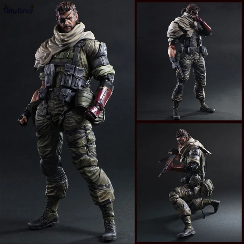 

Tobyfancy Metal Gear Solid V The Phantom Action Figure Play Arts Kai Toys Venom Snake Collection Model