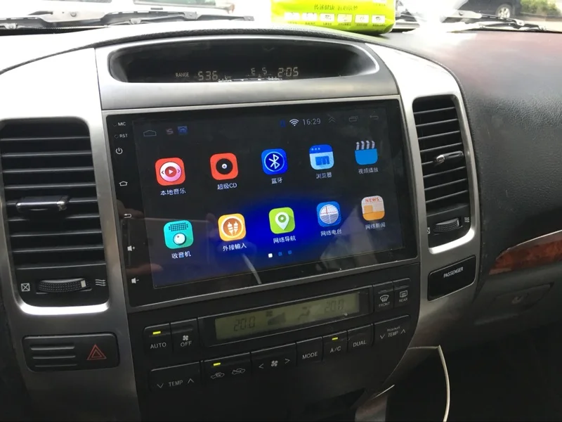 Sale 2G+32 Android For Toyota Prado 120 Land cruiser 120 2004-2009 Quad Core 1024*600 Bluetooth 2 Din Car DVD Radio GPS Navigation 39