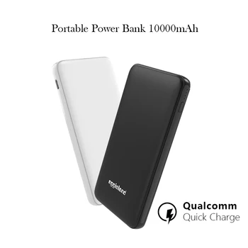 

10000mAh Power Bank For Xiaomi Mi iPhone Huawei Samsung LG HTC, OISLE External Battery FD3.0 QC3.0 Fast Charging Powerbank